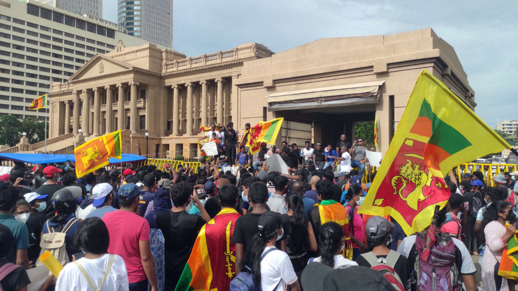 qué está pasando en Sri Lanka, las protestas contra el gobierno